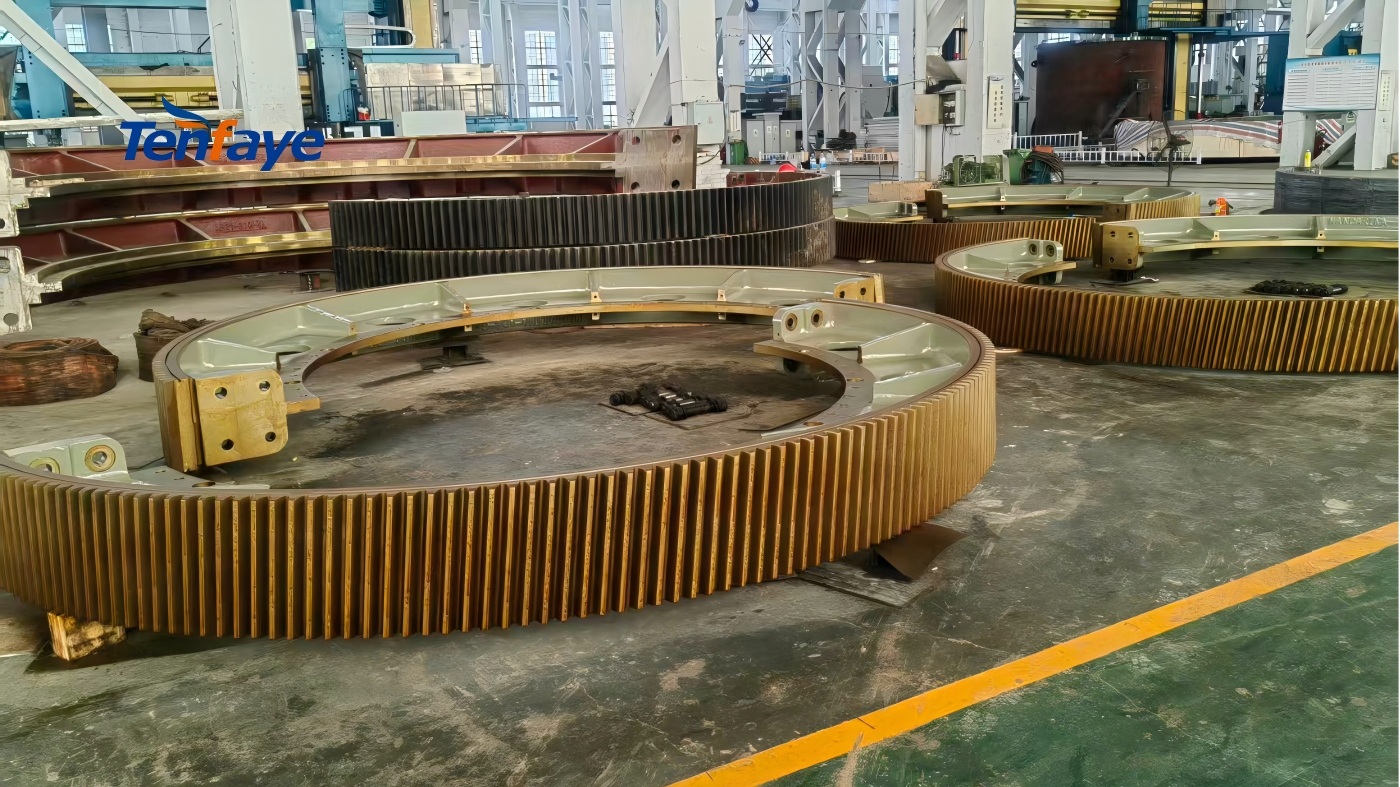 Tenfaye Successfully Delivers 10 Heavy Duty Girth Gears to South African Engineering Corporation