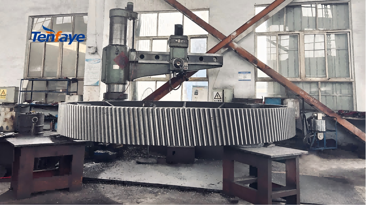 <Tenfaye Rotary Kiln Girth Gears: Core Applications, Casting Process, and Unique Advantages - Tenfaye Steel Casting