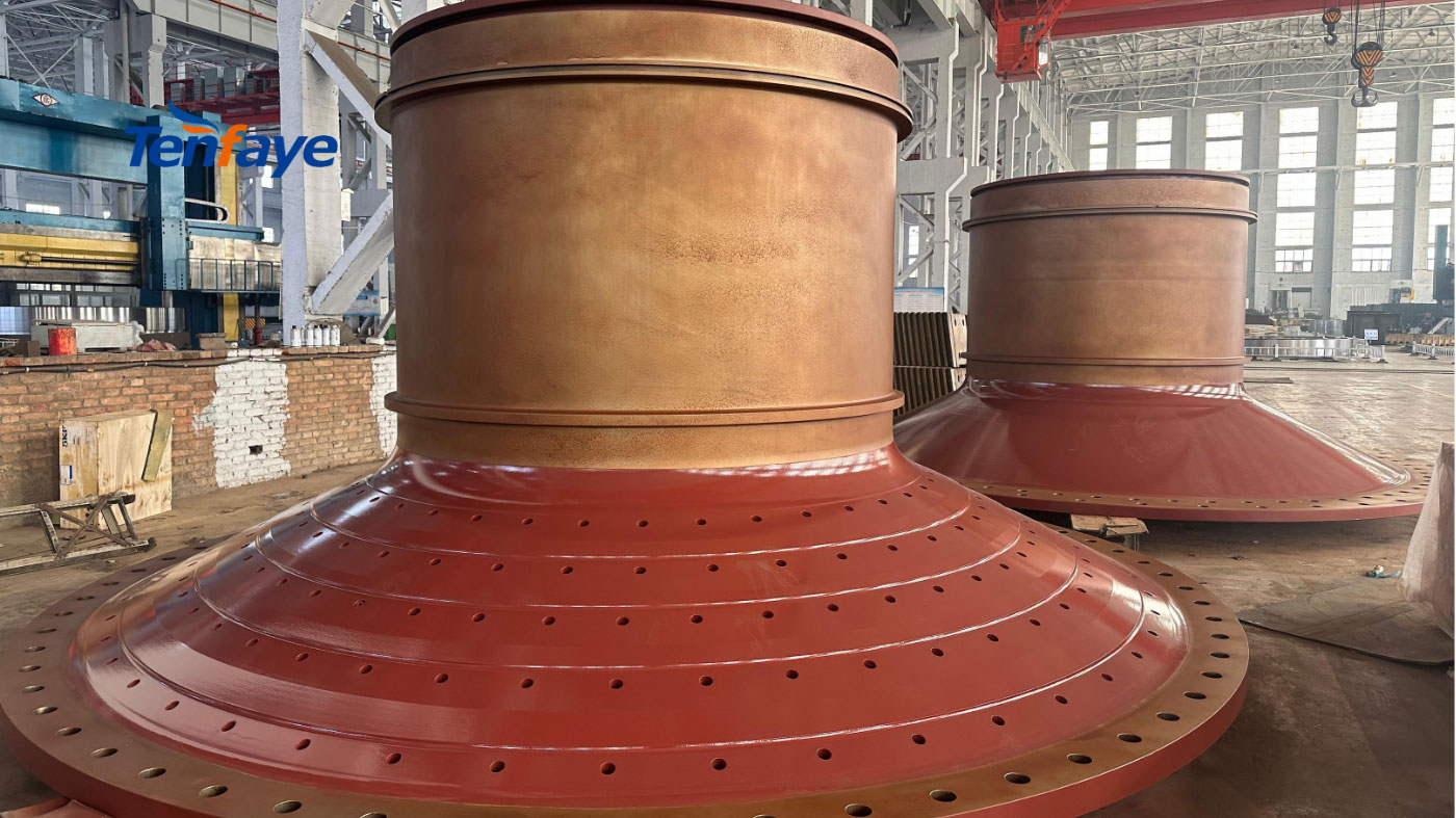 <Mill Trunnion Head & Ball Mill End Cover:Common Pain Points & Solutions - Tenfaye Steel Casting
