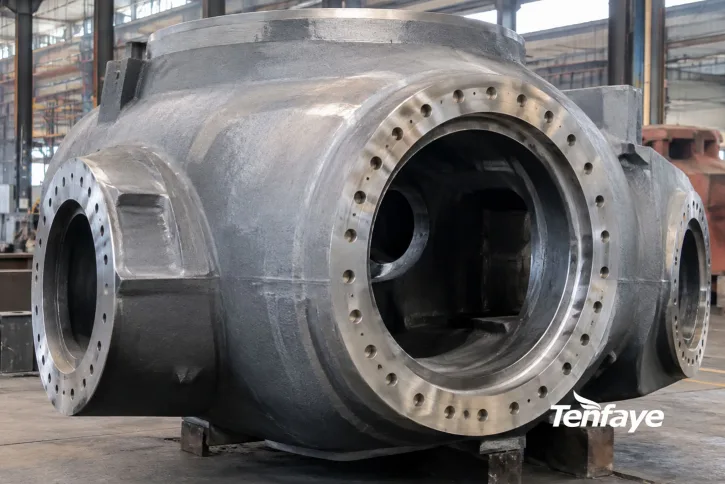 Wind Turbine Hub Casting