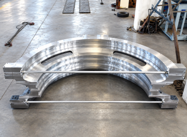 Custom Cast Steel Steam Turbine Holding Ring