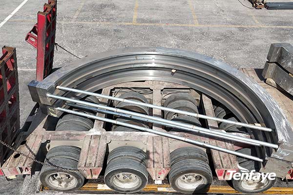 Custom Cast Steel Steam Turbine Holding Ring