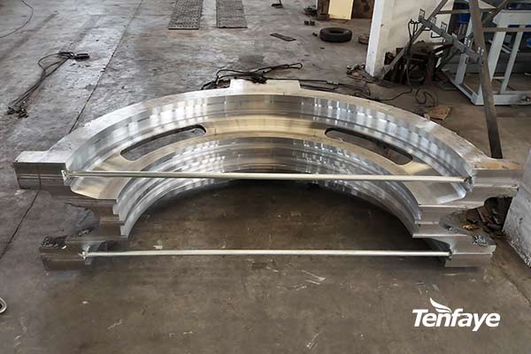 Custom Cast Steel Steam Turbine Holding Ring