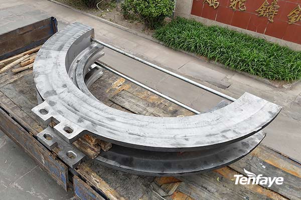 Custom Cast Steel Steam Turbine Holding Ring