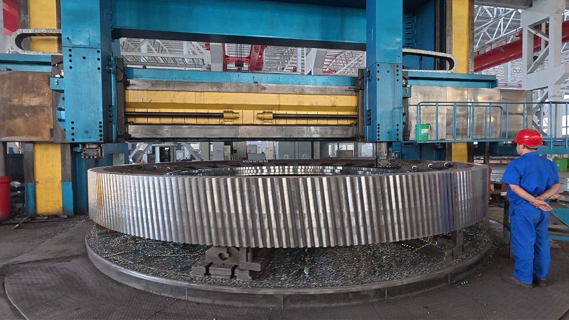 <Custom Cast Steel Girth Gears for Rotary Kilns and Ball Mills - Tenfaye Steel Casting
