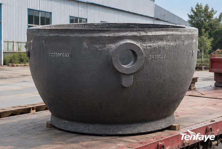 Cast steel valve body shipment